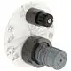 IS-Attrappe-Badetherm-UP-Ceratherm-T100-Bausatz-2-Rosette-d163mm-Magnetic-Grey-A5816A5 gallery number 1